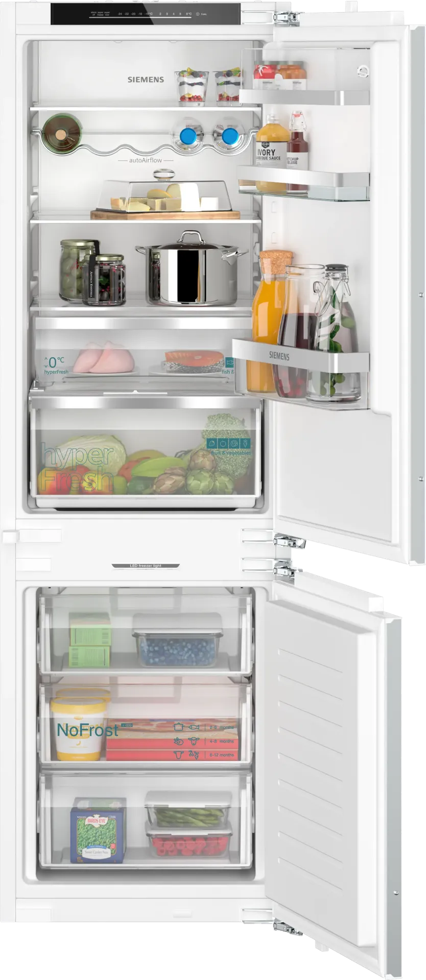 Siemens Combi frigo congélateur encastrable iQ500 KI86NADD0