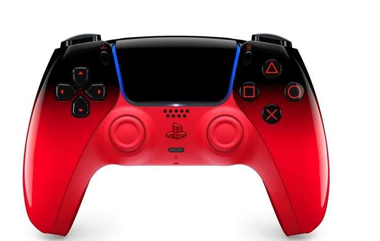 Sony Manette sans fil DualSense PS5 & PC - Techno Red