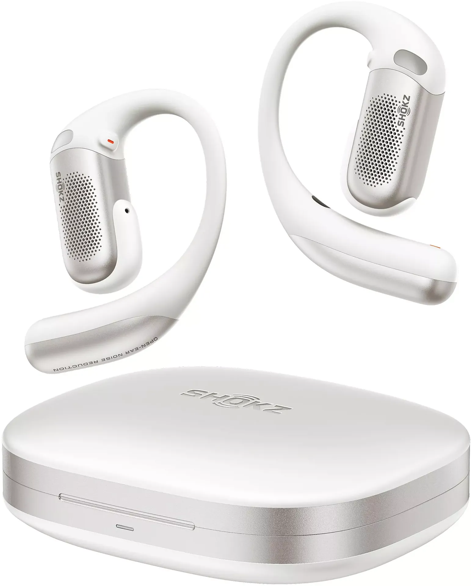 Shokz Ecouteurs sans fil Oreilles libres OpenFit Pro Blanc