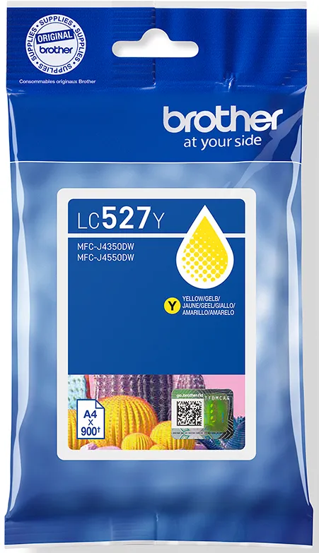 Brother Cartouche d'encre Jaune 900 pages LC-527Y