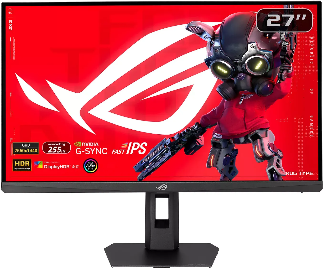 ASUS Moniteur Gaming 27" QHD 144Hz ROG Strix XG27ACMES