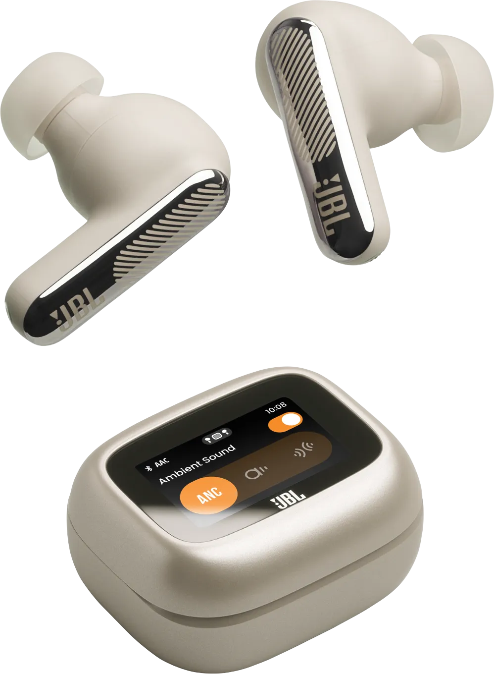 JBL Ecouteurs sans fil Live Beam 4 Champagne