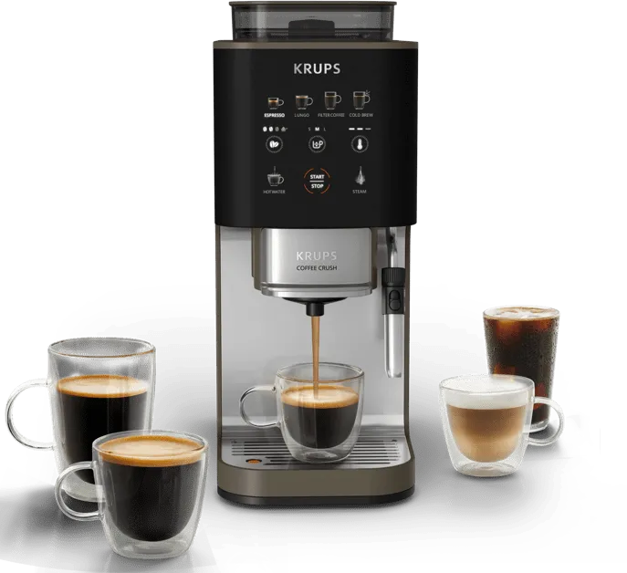 Krups Machine à expresso automatique Coffee Crush Experience SA403BE0