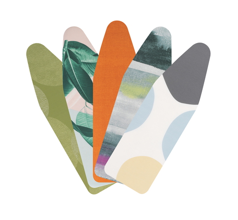 BRABANTIA Housse B, 124x38 cm, couche supérieure - Colourful