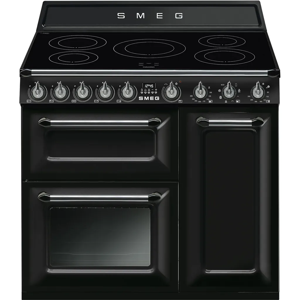 SMEG Cuisinière Victoria TR93IBL2 - Noir