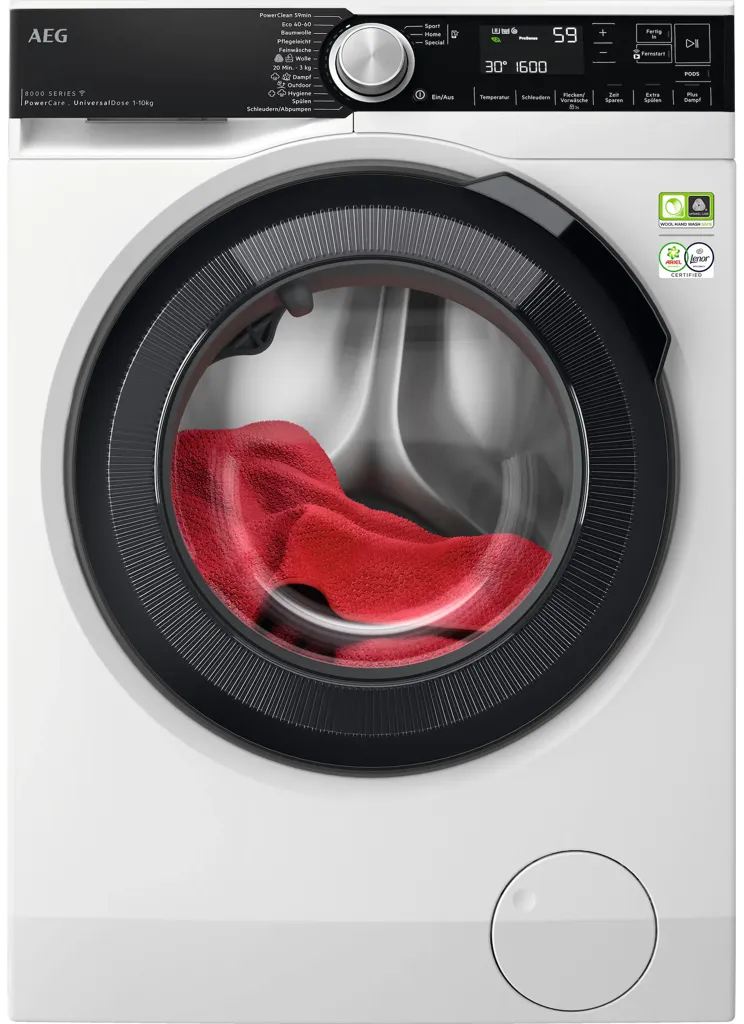 AEG Lave-linge PowerCare LR8E80600 UniversalDose