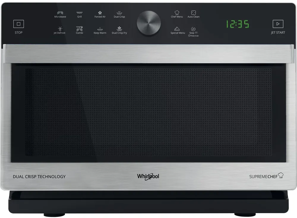 WHIRLPOOL Micro-ondes combiné Supreme Chef MWSC 833 SX