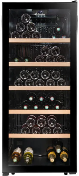 LA SOMMELIERE Cave à vin LS117Black - 121 bouteilles