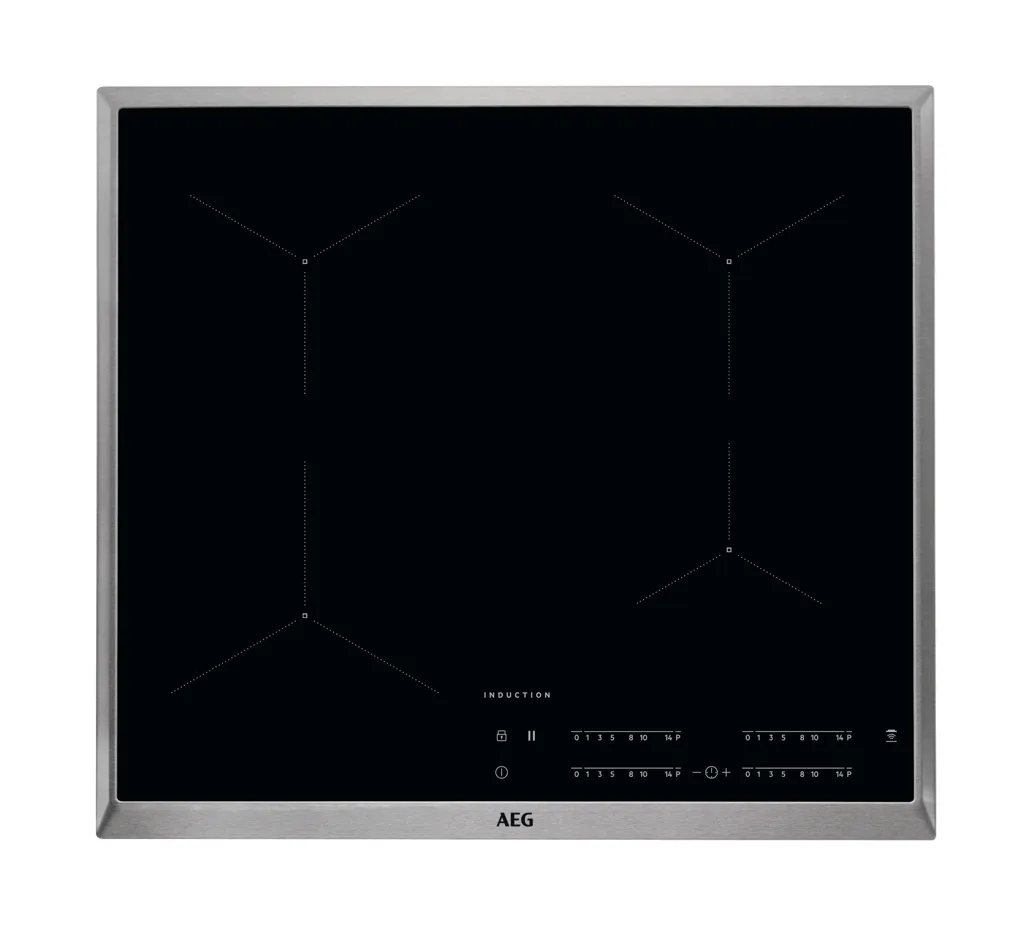 AEG Taque à induction IKB64431XB Hob2Hood