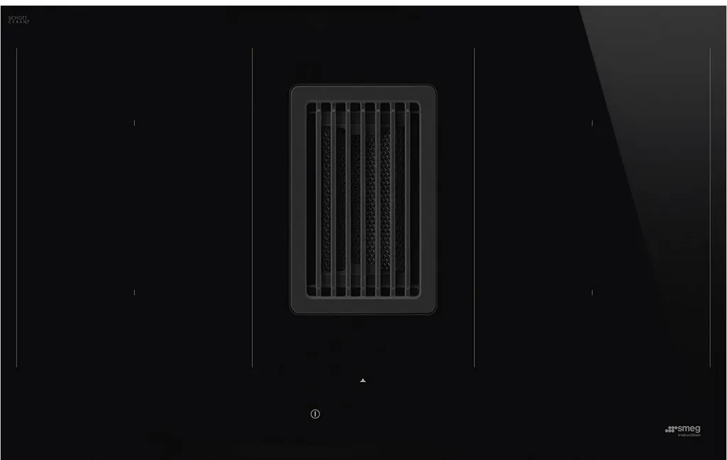 SMEG Taque induction avec hotte intégrée HOBD482D