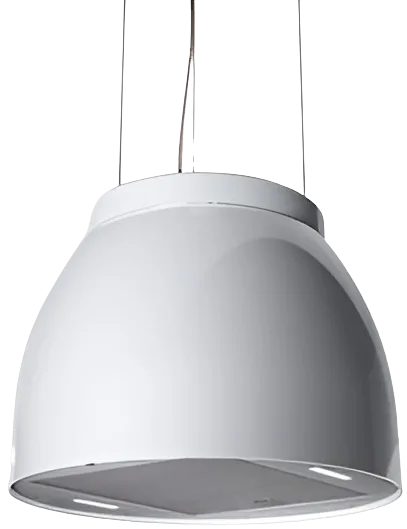 AIRFORCE Hotte Ilot LUNA Restyling - Blanc Nacré
