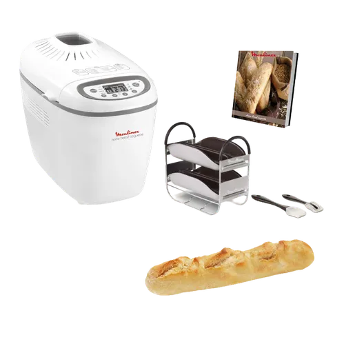 MOULINEX Machine à pain Home Bread Baguettes OW610110