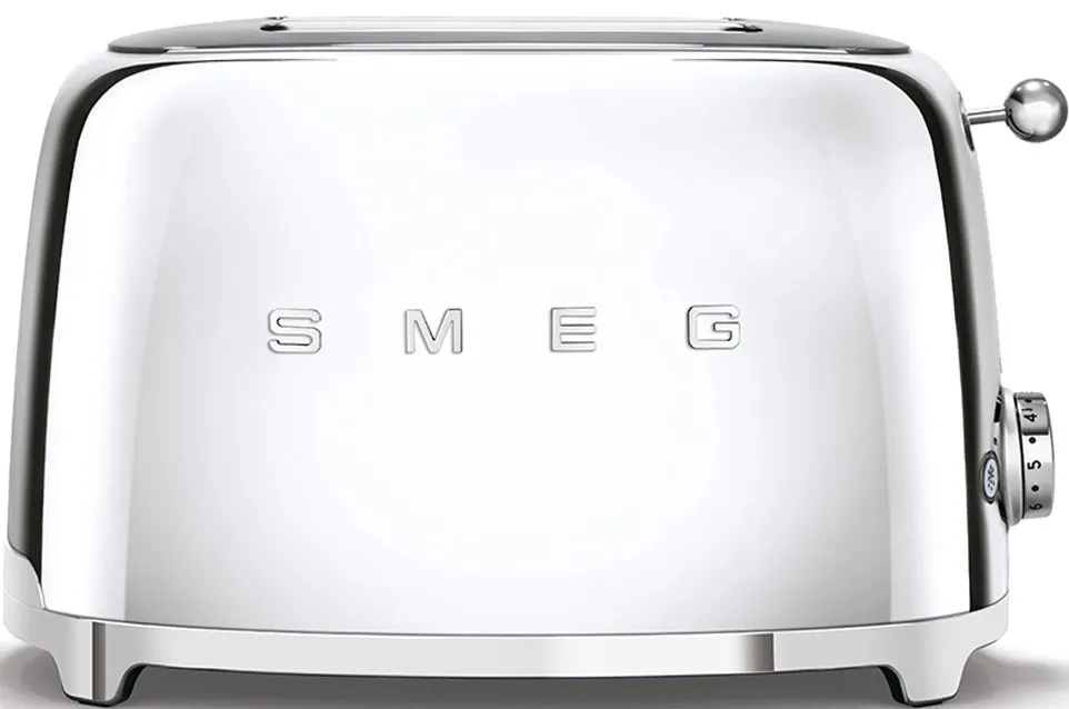 SMEG Grille-pain TSF01SSEU - Chromé