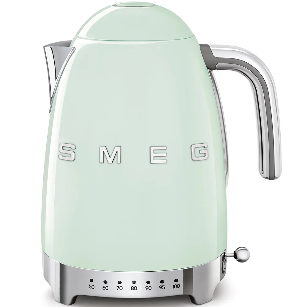 SMEG Bouilloire à température réglable KLF04PGEU - Vert d'eau