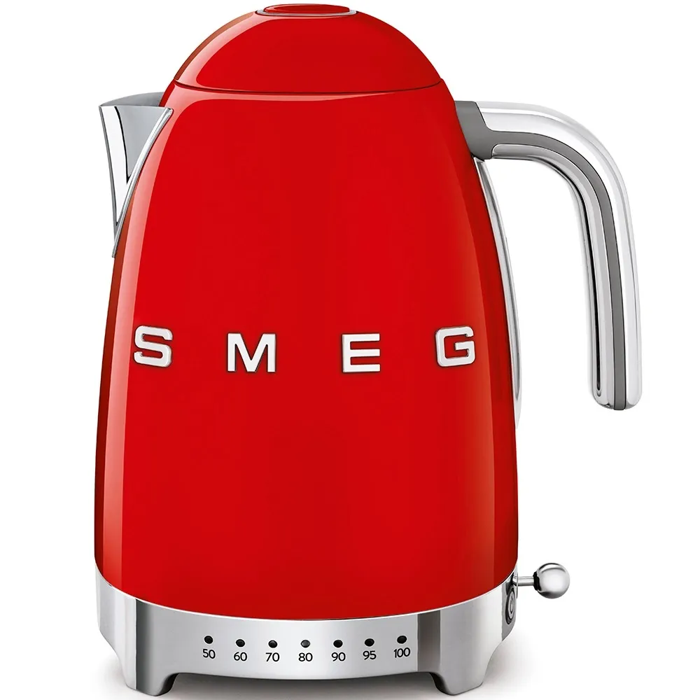 SMEG Bouilloire à température réglable  Rouge KLF04RDEU