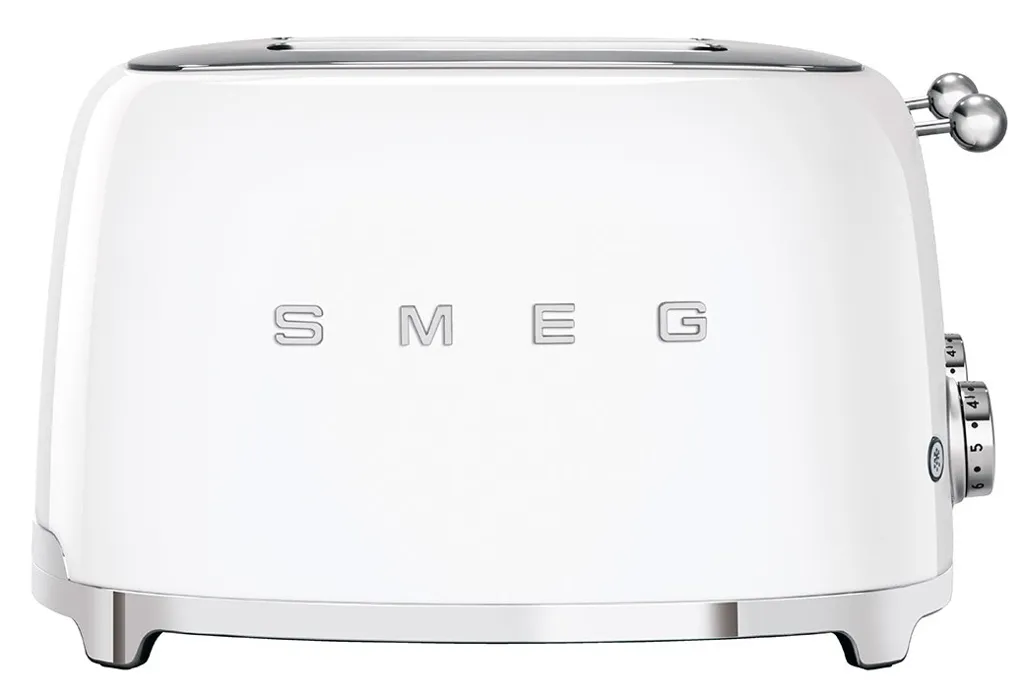 SMEG Grille-pain TSF03WHEU - Blanc