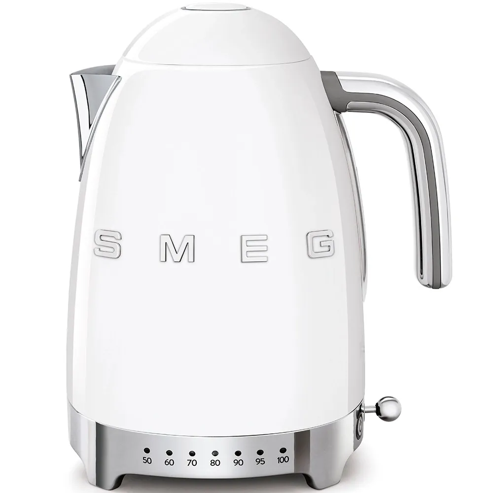 SMEG Bouilloire à température réglable  Blanc KLF04WHEU