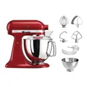 KITCHENAID Robot de cuisine Artisan 5KSM175PSEER - 4,8 L - Rouge empire