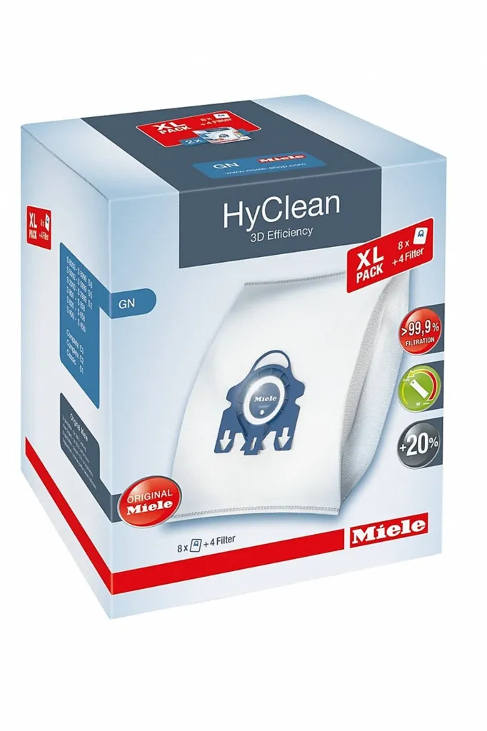 MIELE 8 sacs à poussière Hyclean GN XL