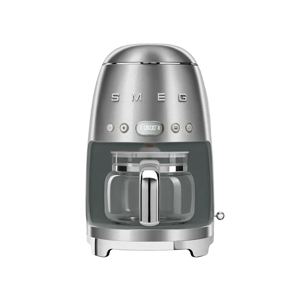 SMEG Machine à café filtre DCF02SSEU - Gris ardoise