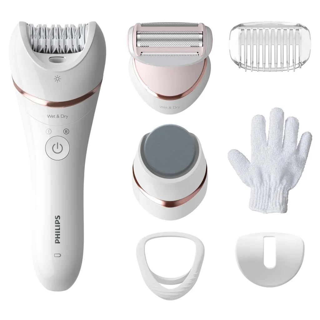 PHILIPS Épilateur Series 8000 BRE730/10 Wet & Dry