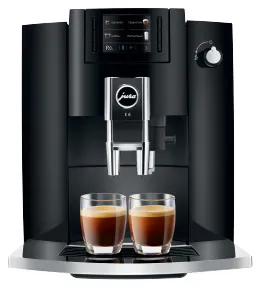 JURA Machine à expresso E6 Piano Black 15377