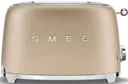 SMEG Grille-pain TSF01CHMEU - Doré Mat