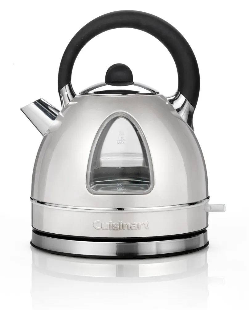CUISINART Bouilloire rétro CTK17SE - Gris perle
