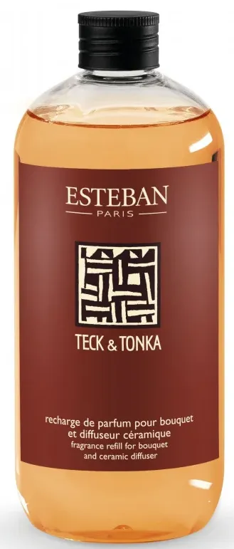 ESTEBAN Recharge de parfum pour bouquet 500ml Teck et Tonka