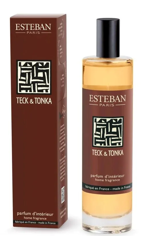 ESTEBAN Vaporisateur 75 ml Teck et Tonka