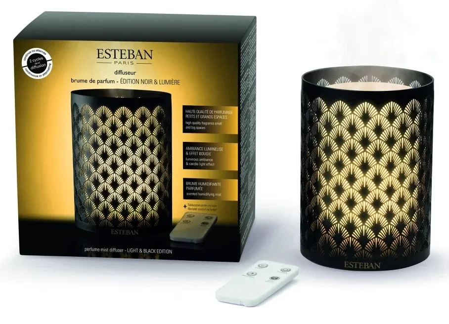 ESTEBAN Diffuseur brume de parfum Edition Noir & Lumière