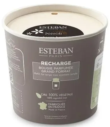 ESTEBAN Recharge pour bougie parfumée 450g Néroli