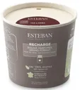 ESTEBAN Recharge pour bougie parfumée 450g - Teck et Tonka