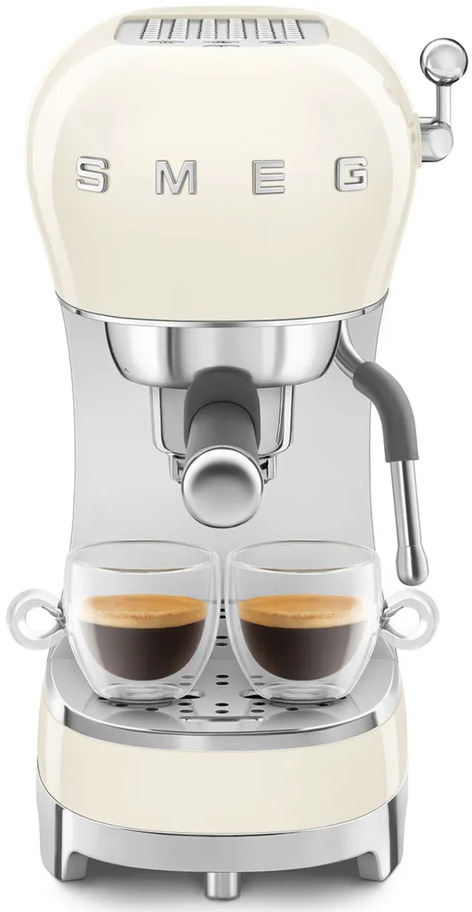 SMEG Machine à expresso ECF02CREU - Crème