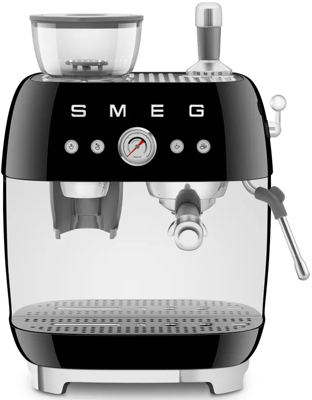 SMEG Machine à expresso EGF03BLEU - Noir