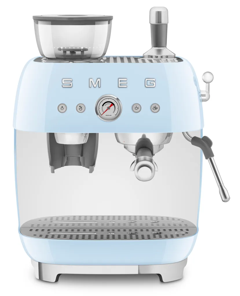 SMEG Machine à expresso EGF03PBEU - Bleu