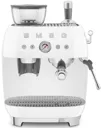 SMEG Machine à expresso EGF03WHEU - Blanc