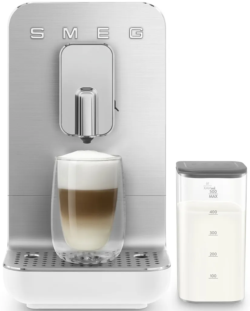 SMEG Machine à expresso automatique BCC13WHMEU - Blanc