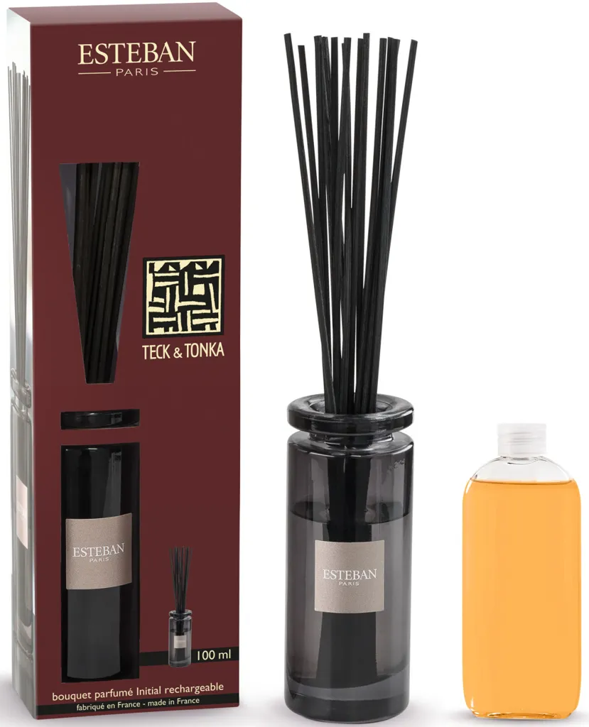 ESTEBAN Bouquet parfumé Initial Teck et Tonka