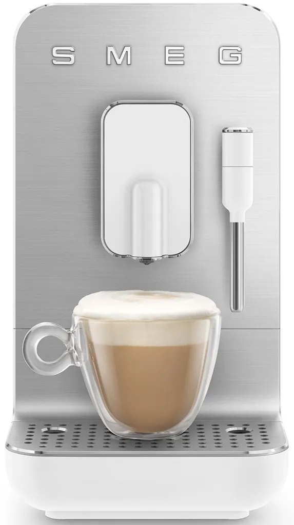 SMEG Machine à expresso automatique BCC12WHMEU - Blanc