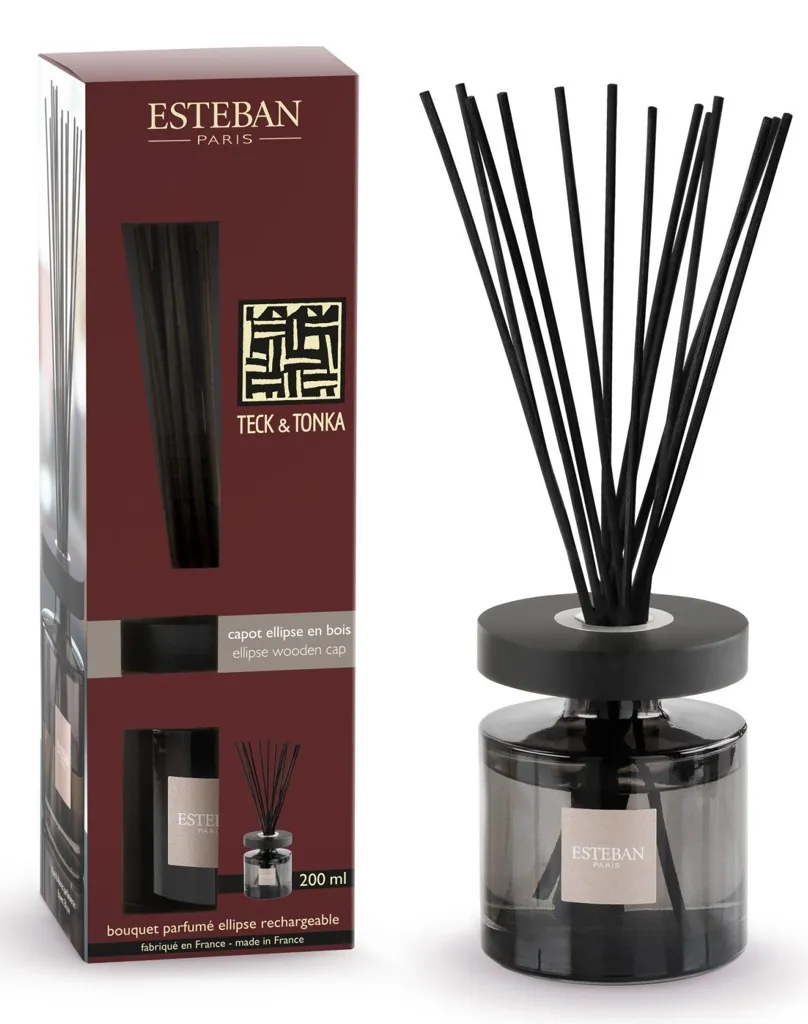 ESTEBAN Bouquet parfumé Ellipse Teck et Tonka