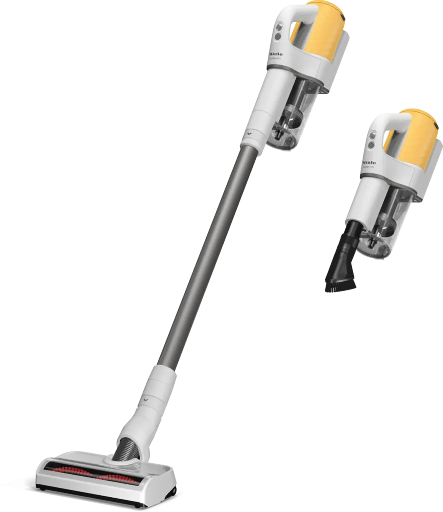 MIELE Aspirateur balai Duoflex HX1 - Jaune Orange