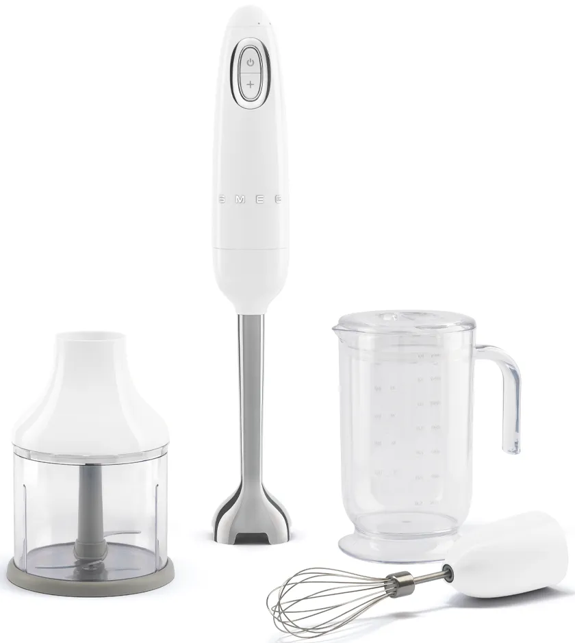 SMEG Mixeur plongeant HBF03WHEU - Blanc