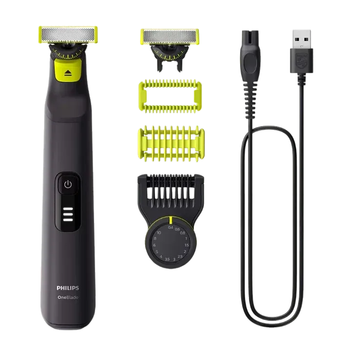 PHILIPS Tondeuse barbe Hybride OneBlade Pro 360 Face + Body QP6542/15