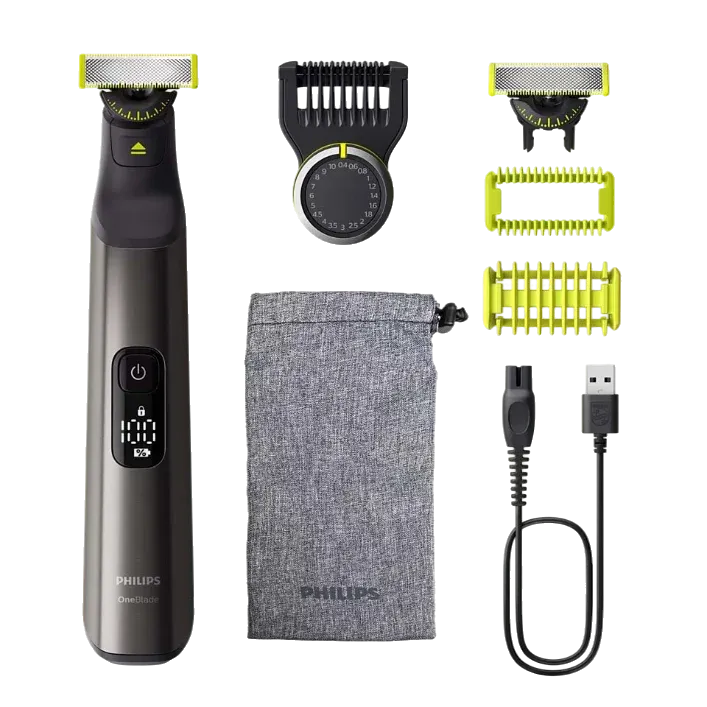 PHILIPS Tondeuse barbe Hybride OneBlade Pro 360 Face + Body QP6552/15