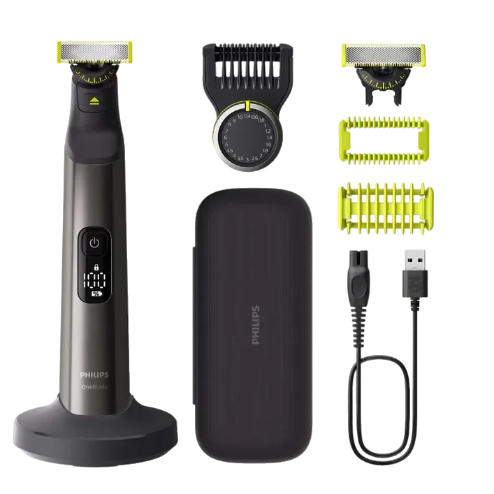 PHILIPS Tondeuse barbe Hybride OneBlade Pro 360 Face + Body QP6652/61