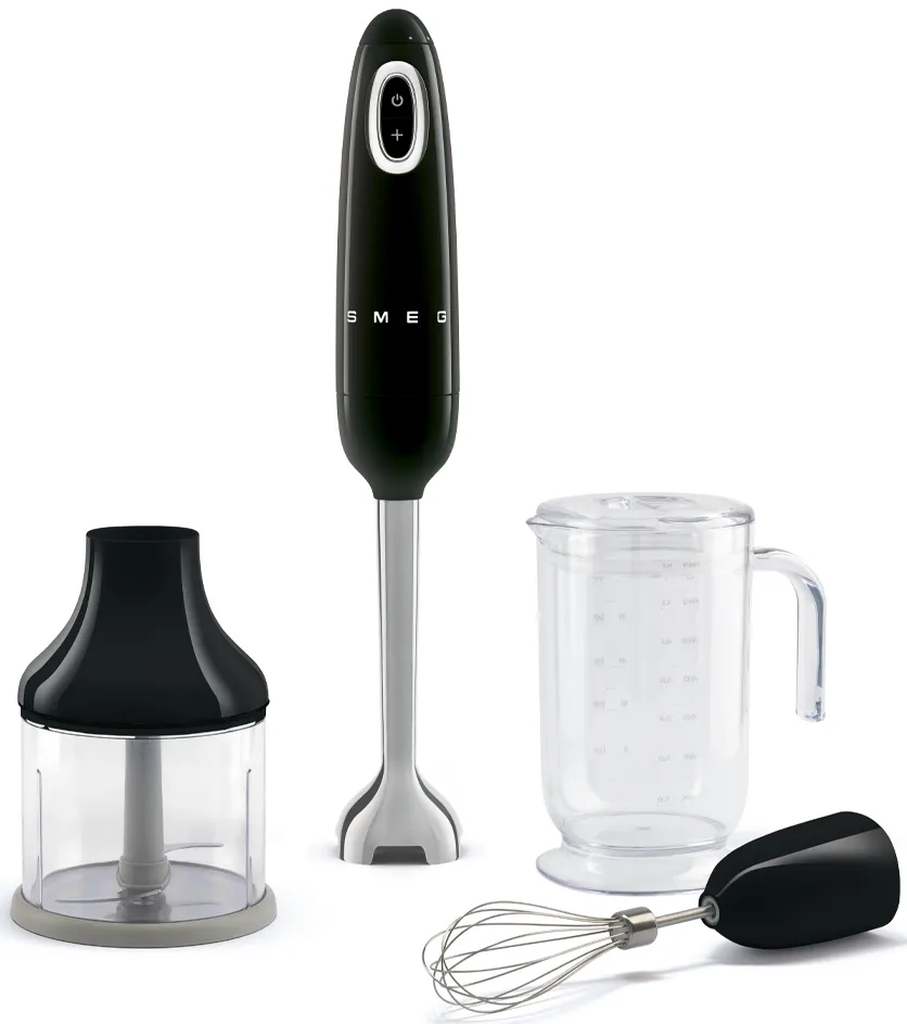 SMEG Mixeur plongeant HBF03BLEU - Noir