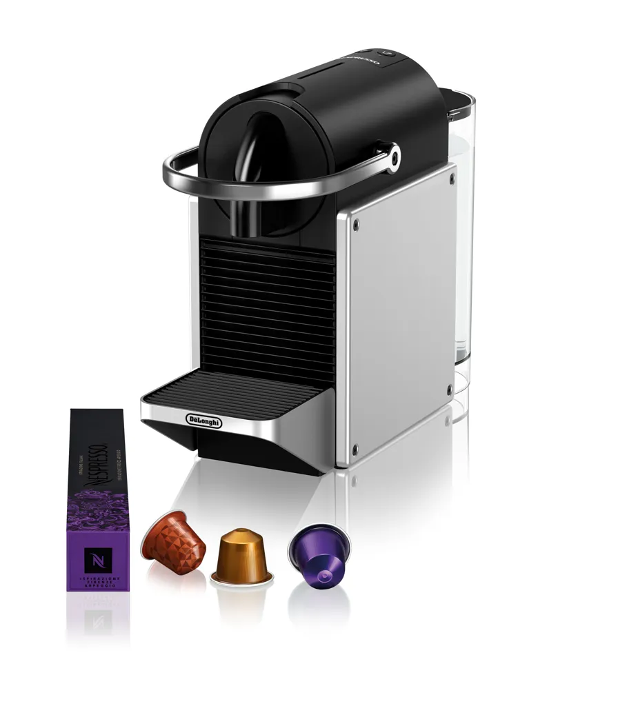 DELONGHI Nespresso Machine à café Pixie Silver