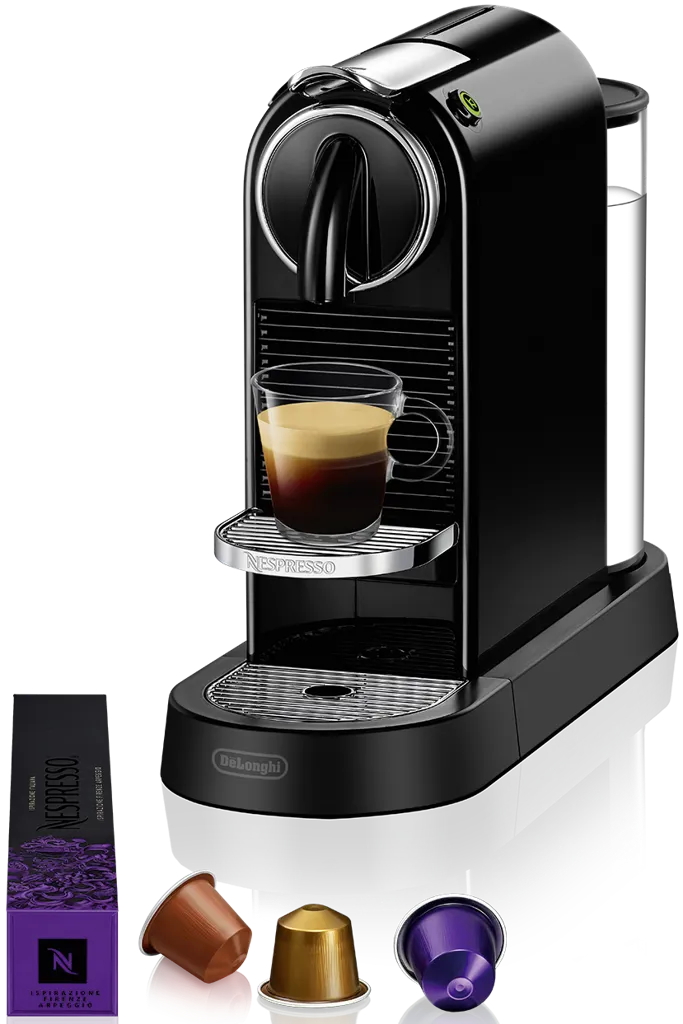 DELONGHI Machine à café Nespresso Citiz EN167.B - Noir