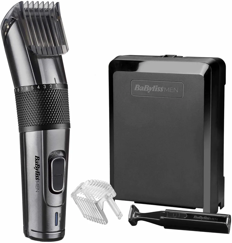 BABYLISS Tondeuse cheveux Carbon Titanium E978E